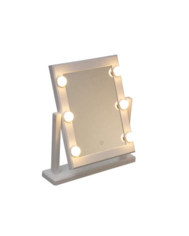 Espejo LED Hollywood de 40x37cm para Maquillaje