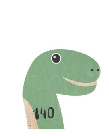 Dinosaurio Medidor de Altura Infantil, Madera 140cm