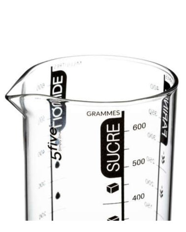 Taza medidora de cristal Silitop 0,6 l