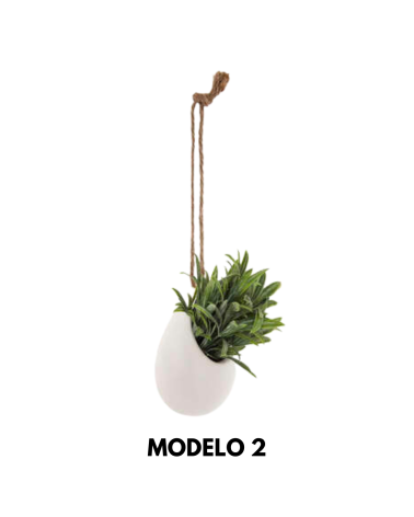 Planta Decorativa Colgante de 10 cm - Varios Modelos