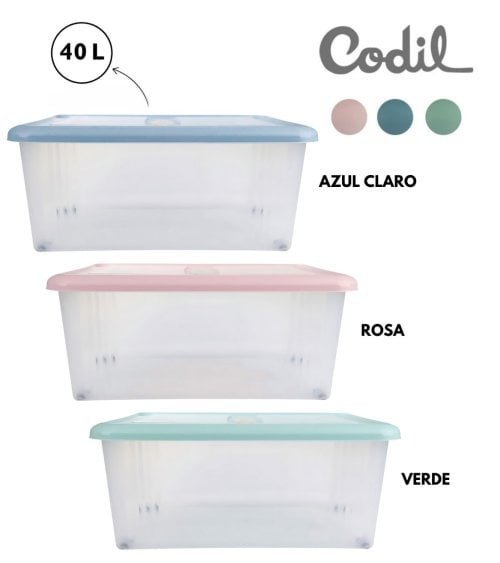 Caja de Almacenamiento Colors Ideal para ropa