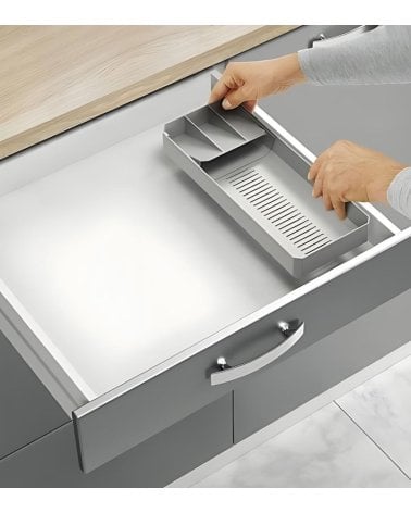 Organizador de Cubiertos Ajustable Metaltex