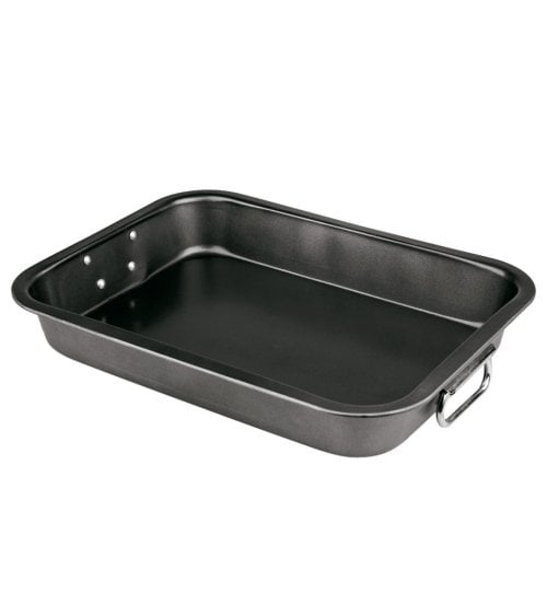 Bandeja Antiadherente con Asas Plegables