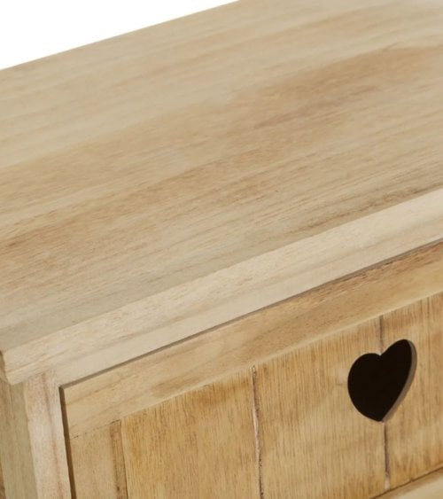 Mueble Auxiliar Country con 1 Cajon y 2 Cestas