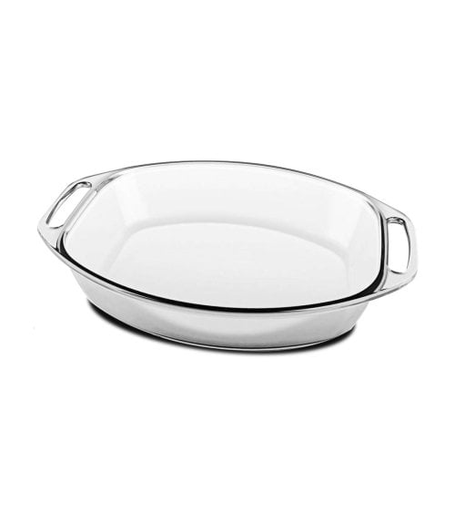 Bandeja de Horno Oval de Cristal Marinex