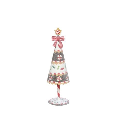 Figura de Árbol Navideño de Caramelo