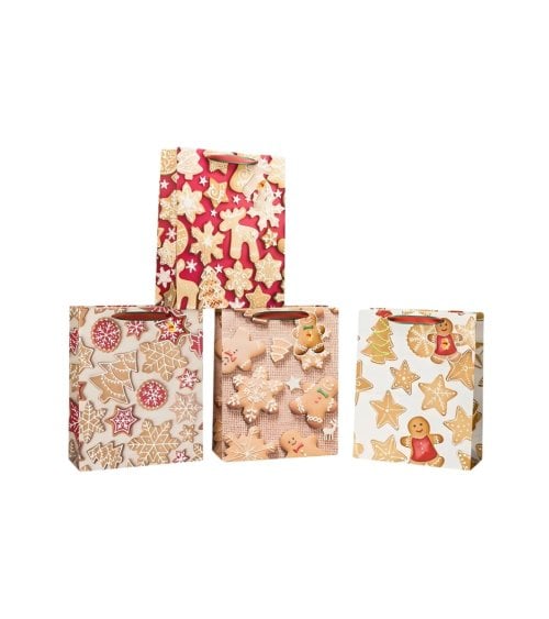 Bolsa de Regalo Navideña de Galletas de Jengibre