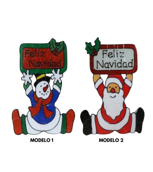 Pegatina para Ventana de Feliz Navidad