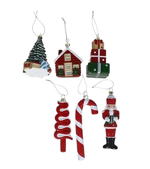 Colgante Clásico Navideño para Árbol