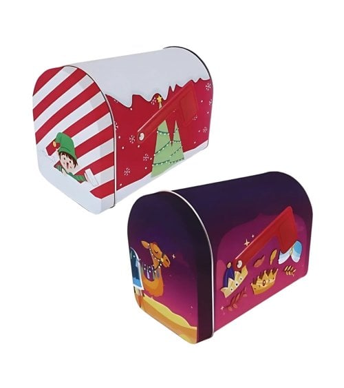 Caja de Buzón Navideño Estilo Americano