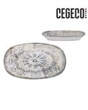 Fuente Oval Valencia Fade de Porcelana