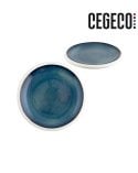Plato de Postre Azure de Porcelana
