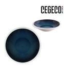 Plato Hondo Azure de Porcelana