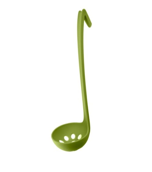 Cucharón para Aceitunas de Nylon Verde