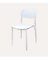 Silla de Plástico Blanca