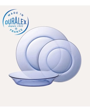 Vajilla de 12 Piezas Marine Lys de Duralex