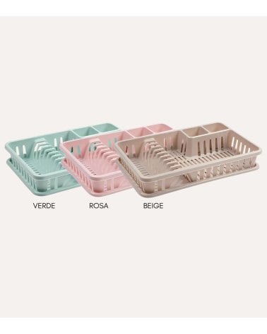 Escurreplatos Venecia con Compartimientos
