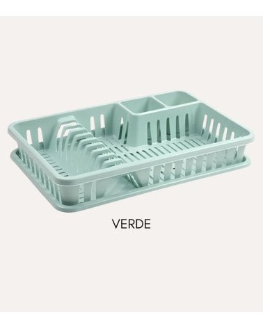 Escurreplatos Venecia con Compartimientos