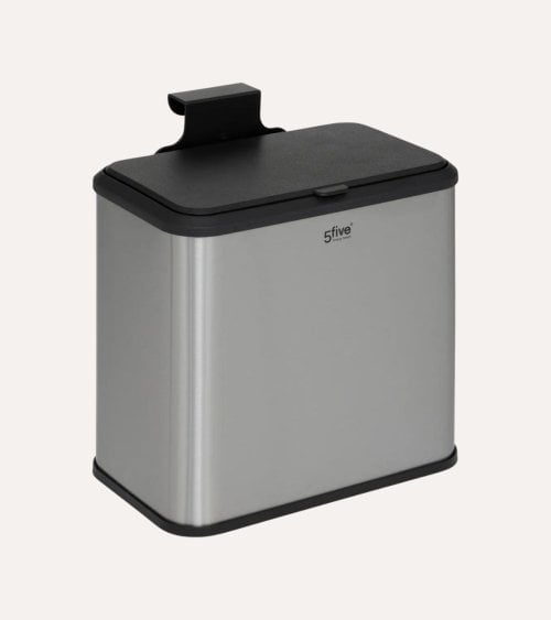 Cubo de Basura Compost de Acero Inox y PP