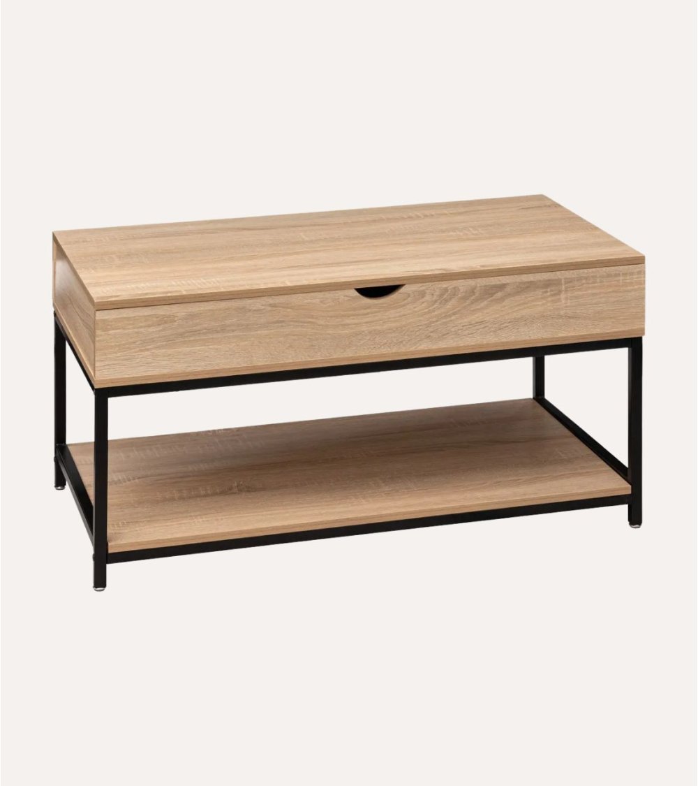 Mesa Elevable Aliaj de Acero con Cajón