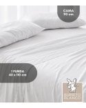 Funda de Almohada 180 Hilos Lisa de 100% Algodón Percal