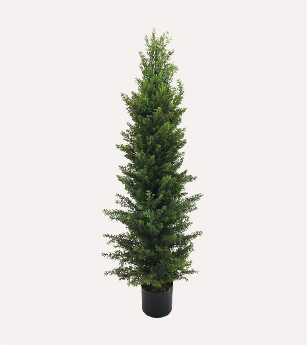 Árbol Ciprés Decorativo para Exteriores con Aspecto Realista