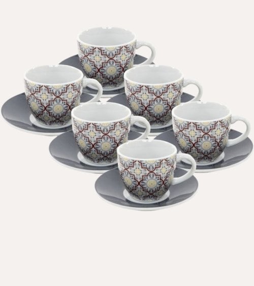 Juego de Tazas de Café de Cerámica