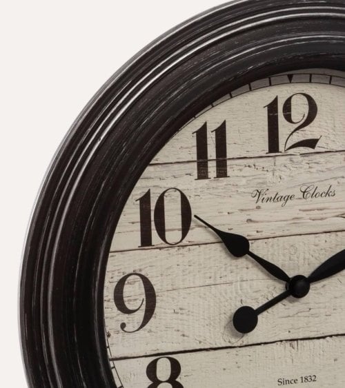 Reloj de Pared Elyssa de Vidrio y PP