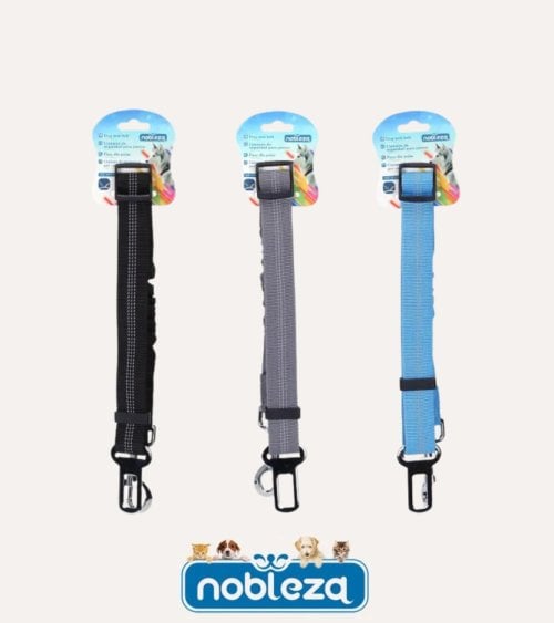 Correa para Cinturón de Seguridad de Mascotas con Nylon