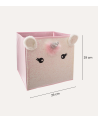 Cesta Plegable de Unicornio Infantil de Terciopelo