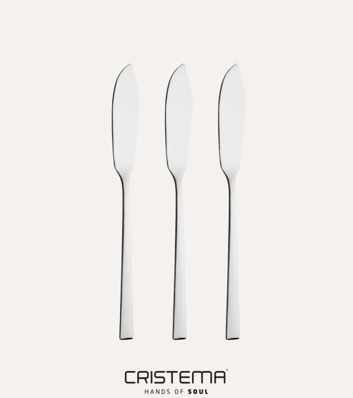 Set de 3 Palas de Pescado Chicago de Acero Inox 18/10