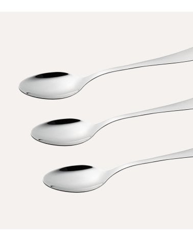 Set de 3 Cucharas de Café María de Acero Inox 18/10