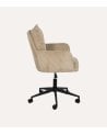 Silla de Oficina con Tapizado de Pana