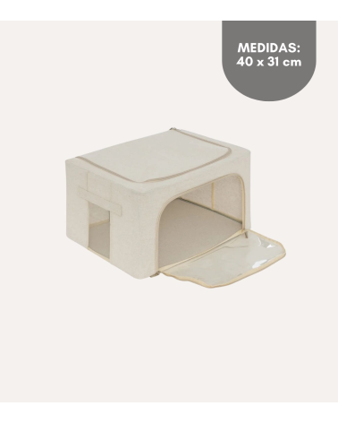 Funda de Almacenamiento de Doble Apertura Dressy de Poliester