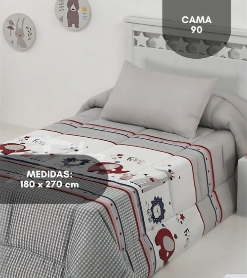 Colcha Bouti Infantil Confort Jungla