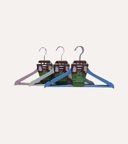 Set de 3 Perchas de Resina