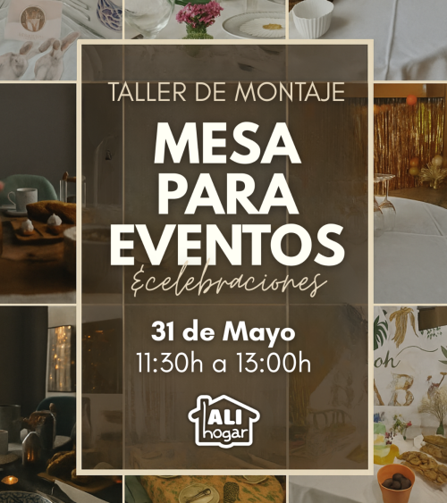 Taller de Montaje de Mesas para Eventos
