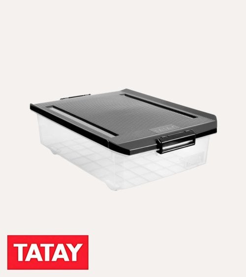 Caja de Ordenación para Debajo de la Cama de Plástico
