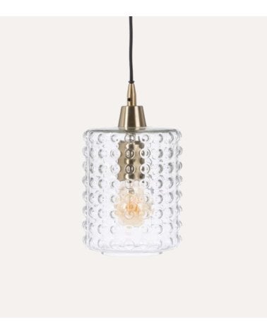 Lámpara Colgante Matías de Cristal y Metal
