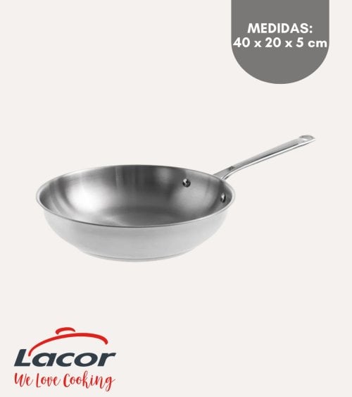 Sartén Cuisine de Acero Inoxidable 18/10
