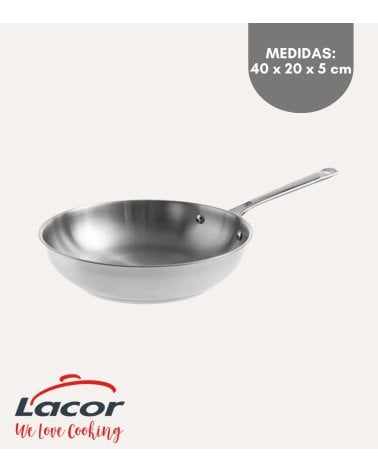 Sartén Cuisine de Acero Inoxidable 18/10