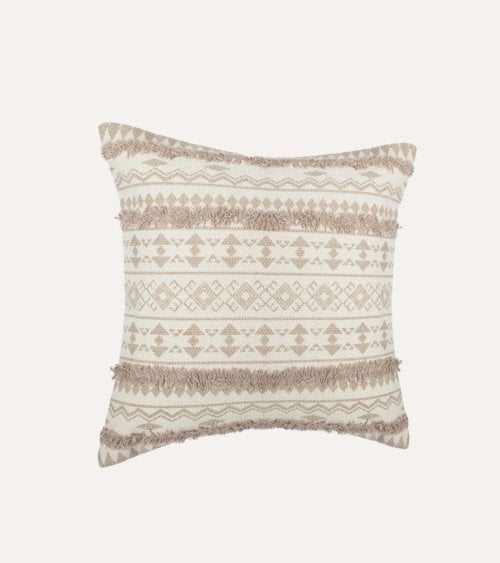 Funda de Cojín Blissblush de Algodón