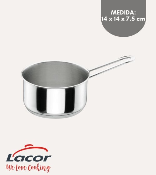 Cazo Gourmet de Acero Inoxidable 18/10