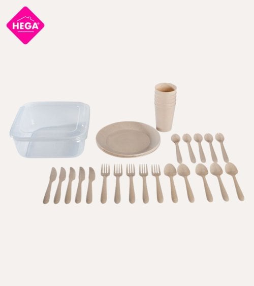 Set de Picnic de 31 Piezas de Plástico