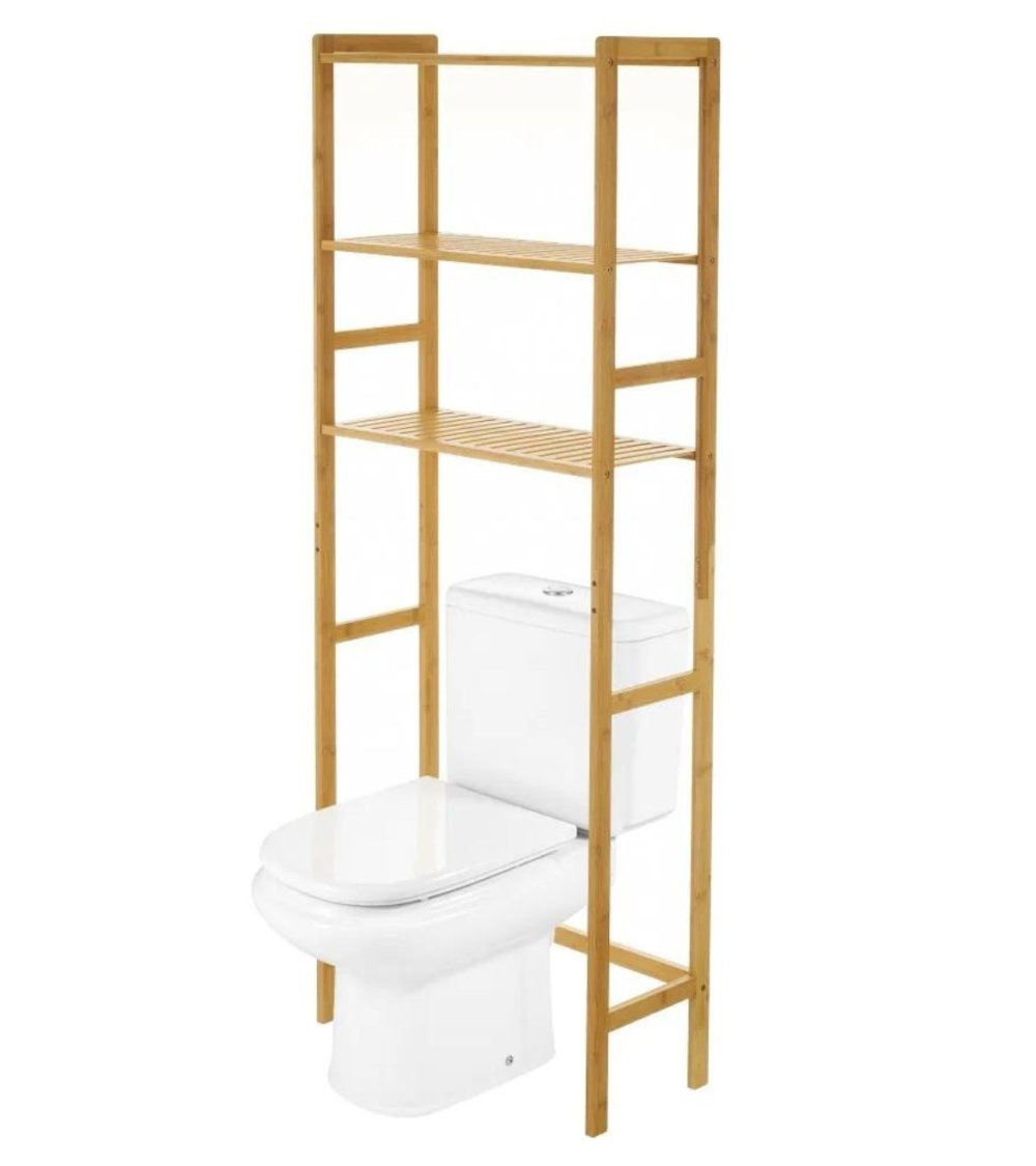 Estantería para WC en Bambú en
