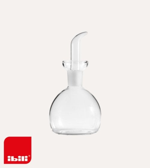 Aceitera Bombada con Sistema Antigoteo de Borosilicato