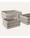 Caja Dream con Asas de Cuerda de Madera