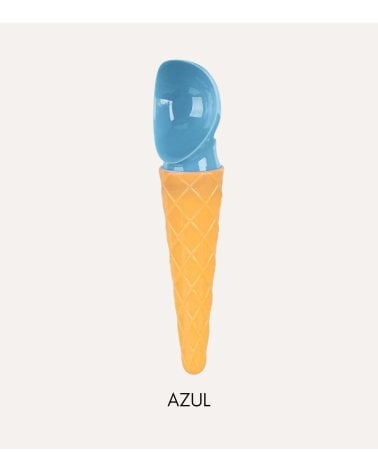 Cuchara Cono de Helado de Plástico