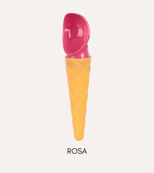 Cuchara Cono de Helado de Plástico