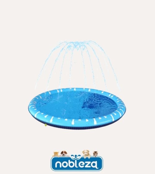 Piscina para Mascotas con Chorritos